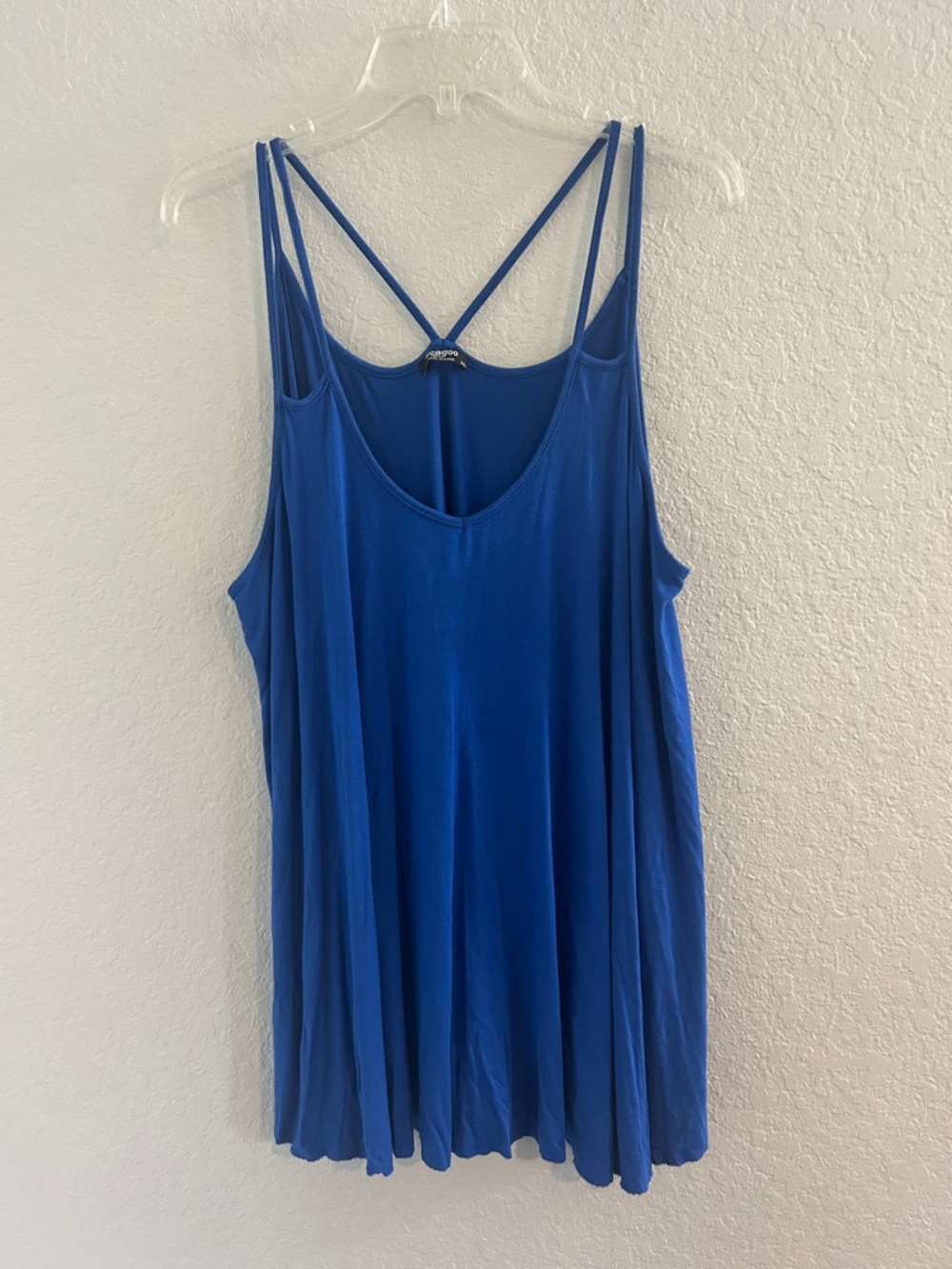 zeagoo Royal Blue Double-Strap Swing Tank
